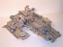 the defender, spaceship model